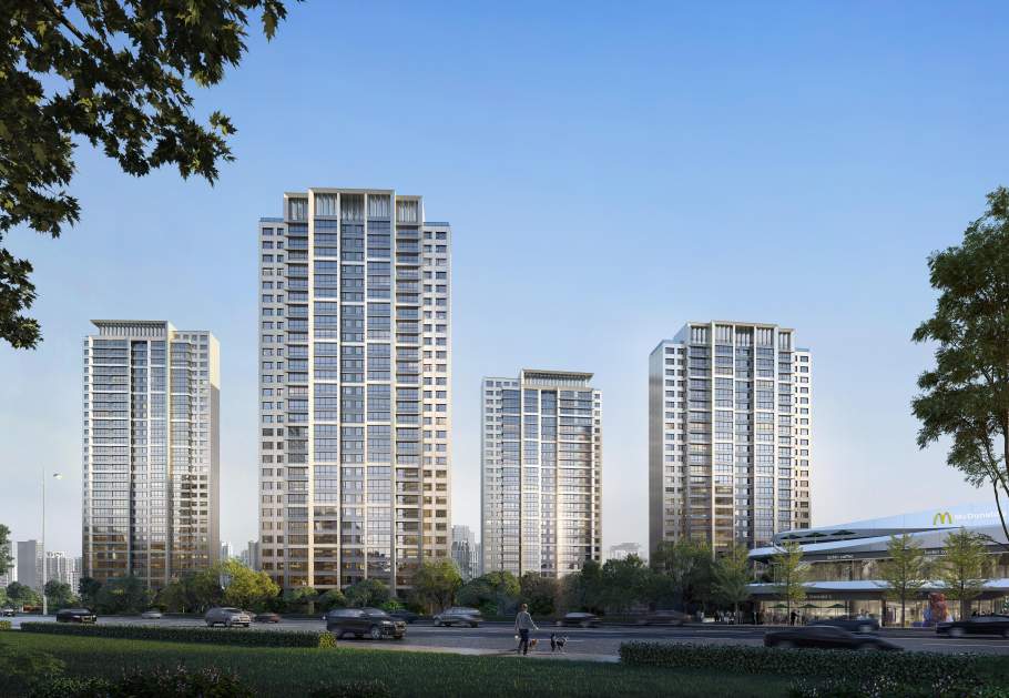 主题区首个分户式三恒科技住宅，今日开工